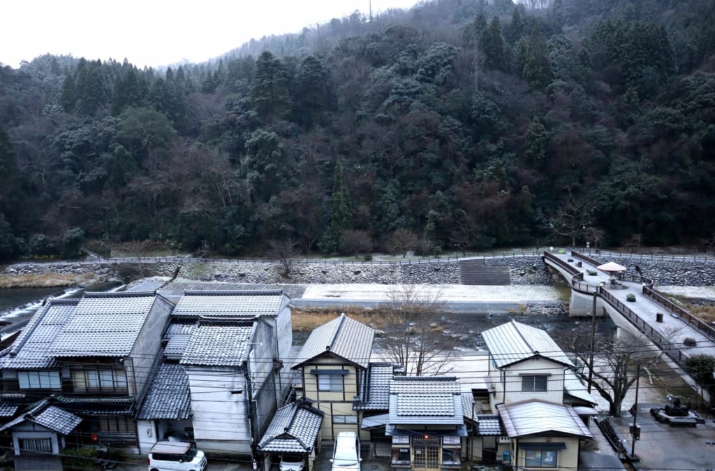 la station thermale de Misasa à Tottori