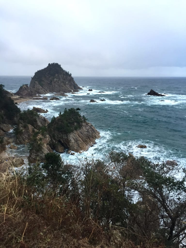 La mer depuis le shirakawa observation deck