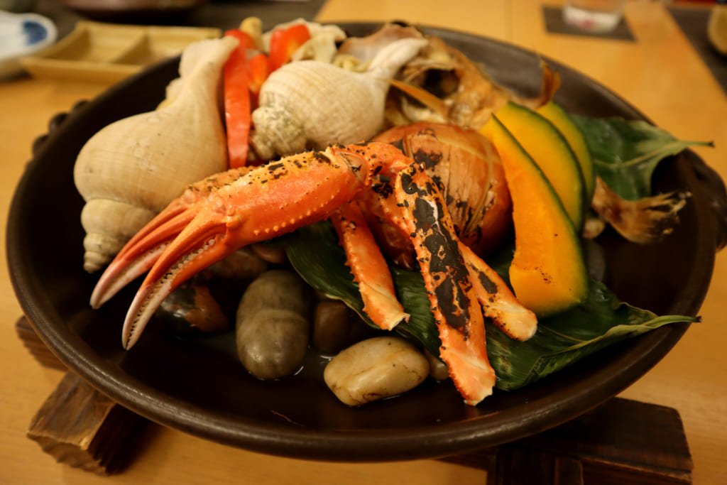 dpiner du ryokan yuamu à yumura onsen