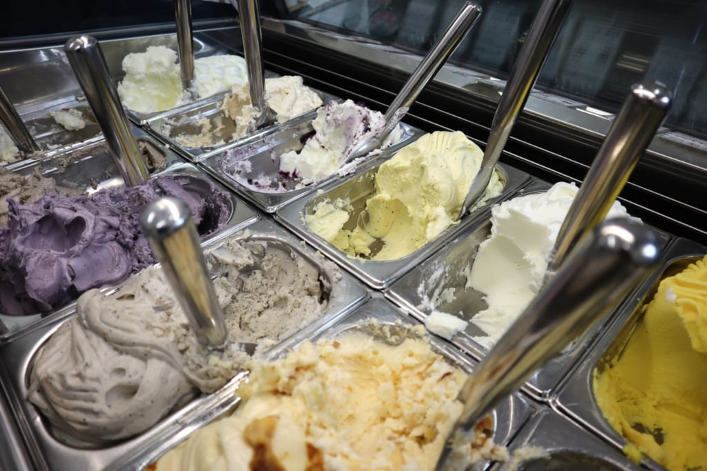 le choix de glace du miyama milk studio