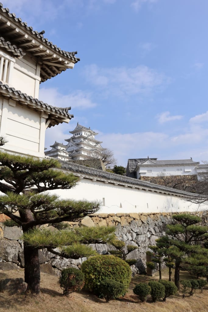 Le château de Himeji et ses alentours