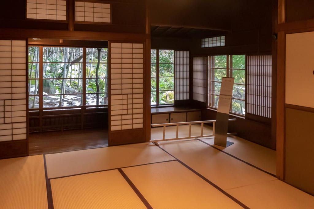 Intérieur de la villa japonaise