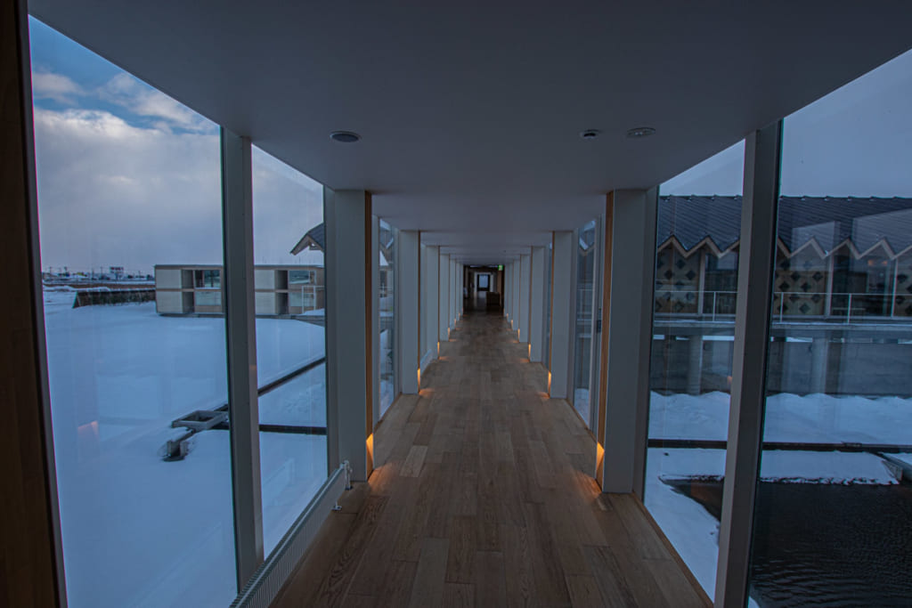 Couloir de l'hotel Suiden Terrasse