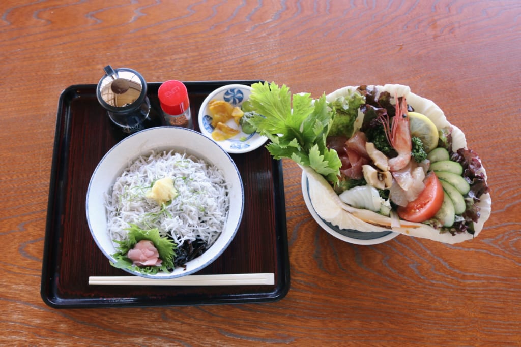 shirashu-don, spécialité d'enoshima