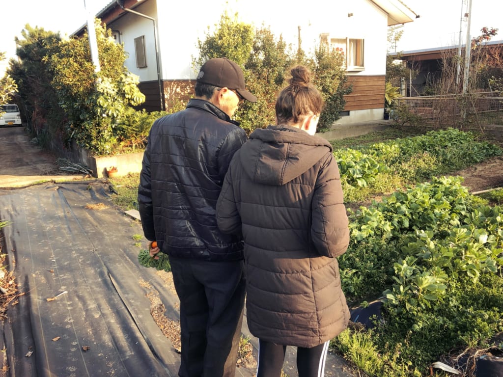 Le couple qui m'accueille pour un séjour à la ferme