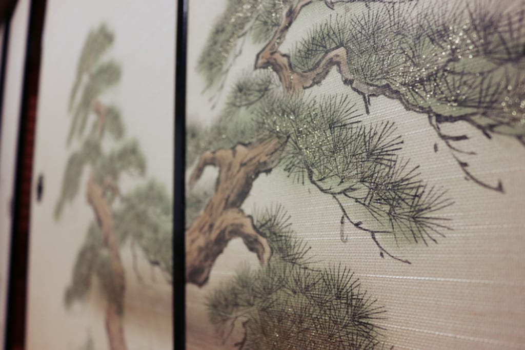 tapisserie traditionnelle japonaise