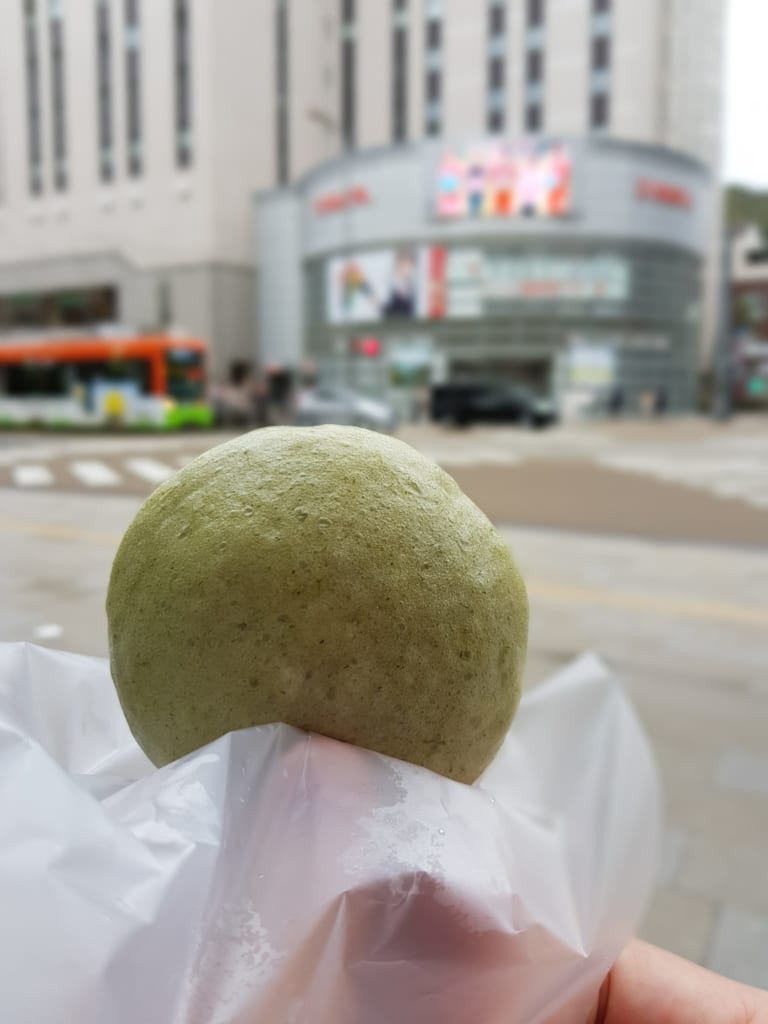 Rouken Mantou au thé matcha