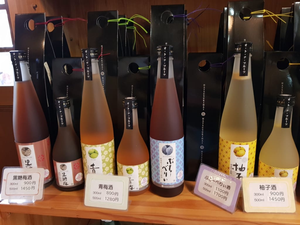 Saké de la préfecture d'Ehime en dégustation