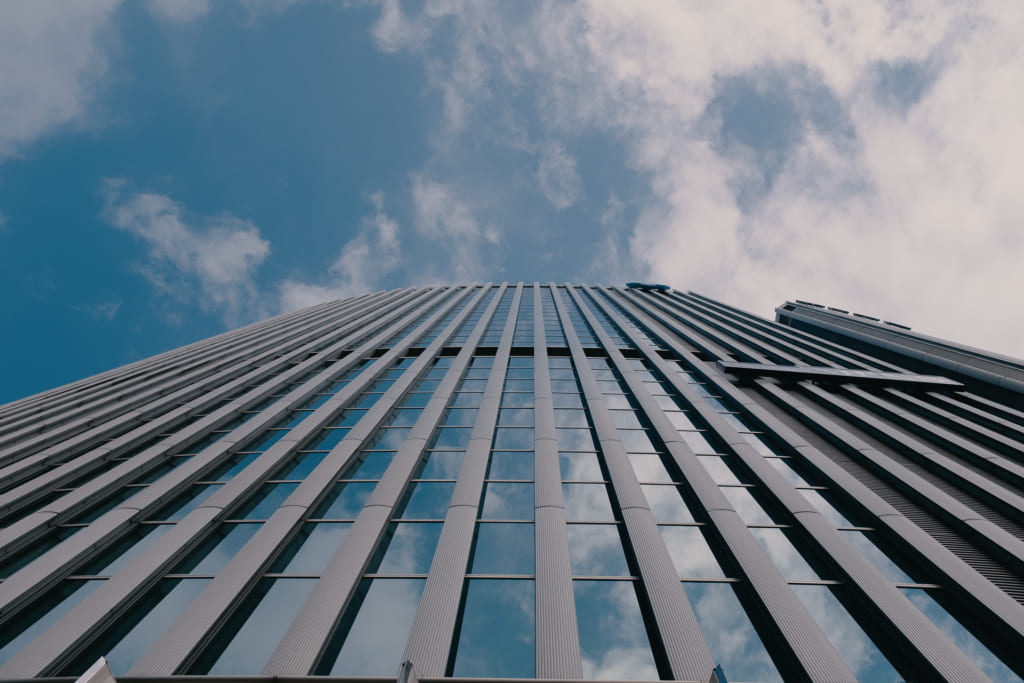 Un bâtiment d'architecte à Tokyo