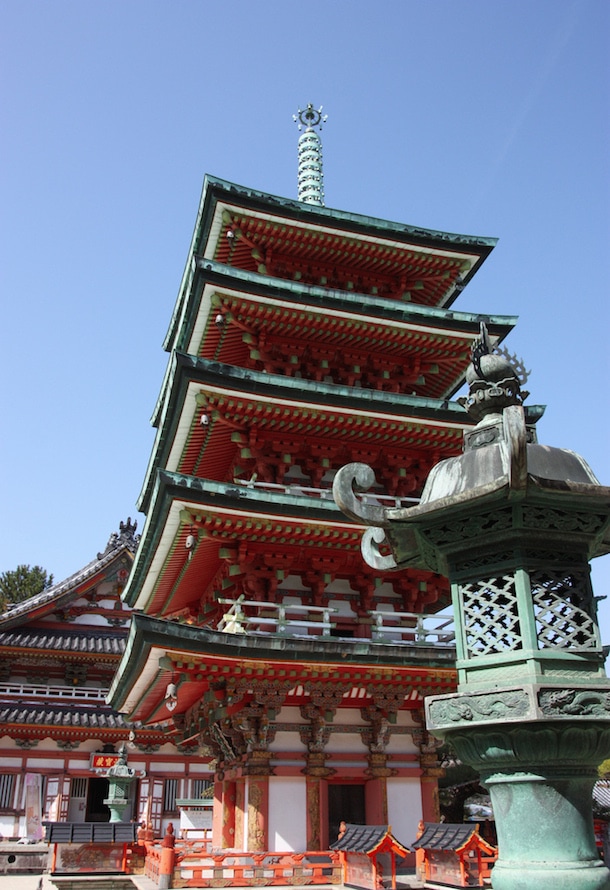 Pagode à cinq étages du temple Kosanji