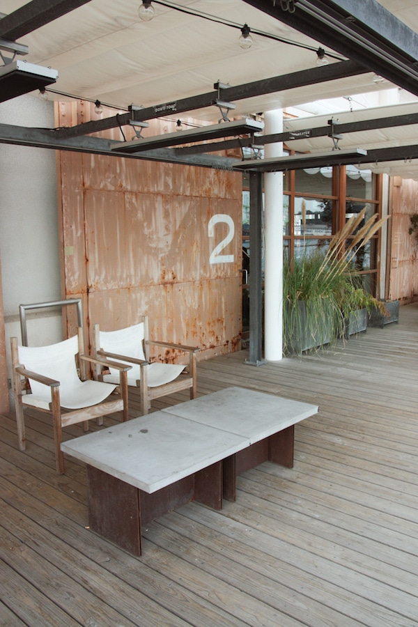 La terrasse moderne et cosy de U2 Onomichi