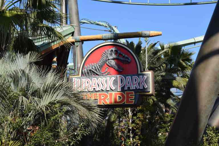 Attraction Jurassic Park à Universal Studios