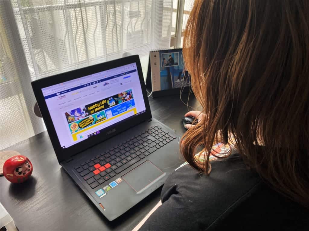 Le site de la boutique en ligne HobbyLink Japan est entièrement en anglais