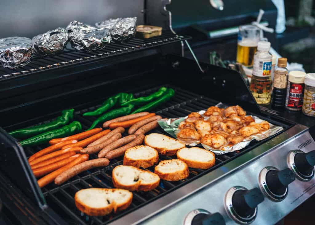 un barbecue au Japon