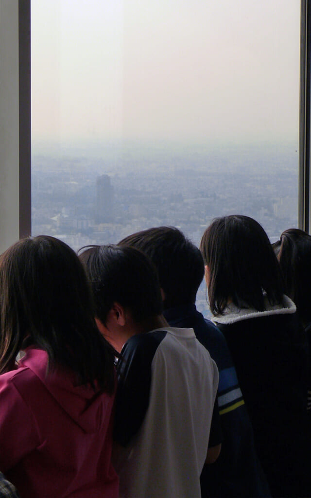 L'un des observatoires gratuits de Tokyo