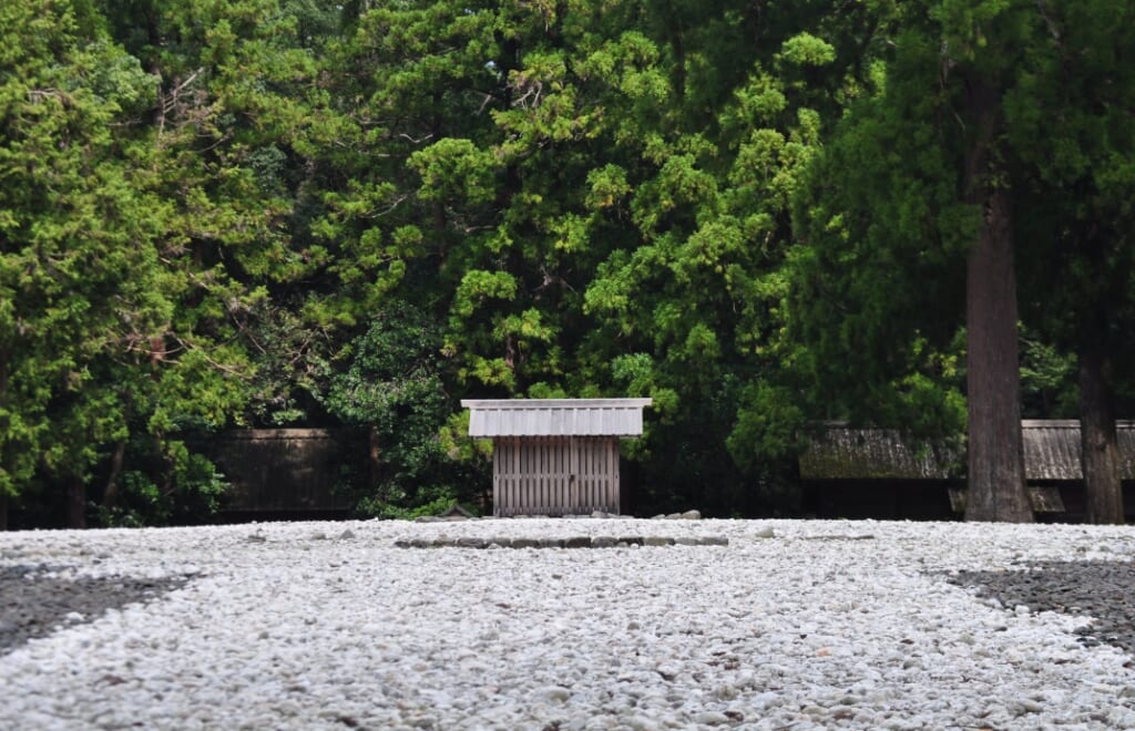 Site où se trouvait l’ancien sanctuaire d'Ise