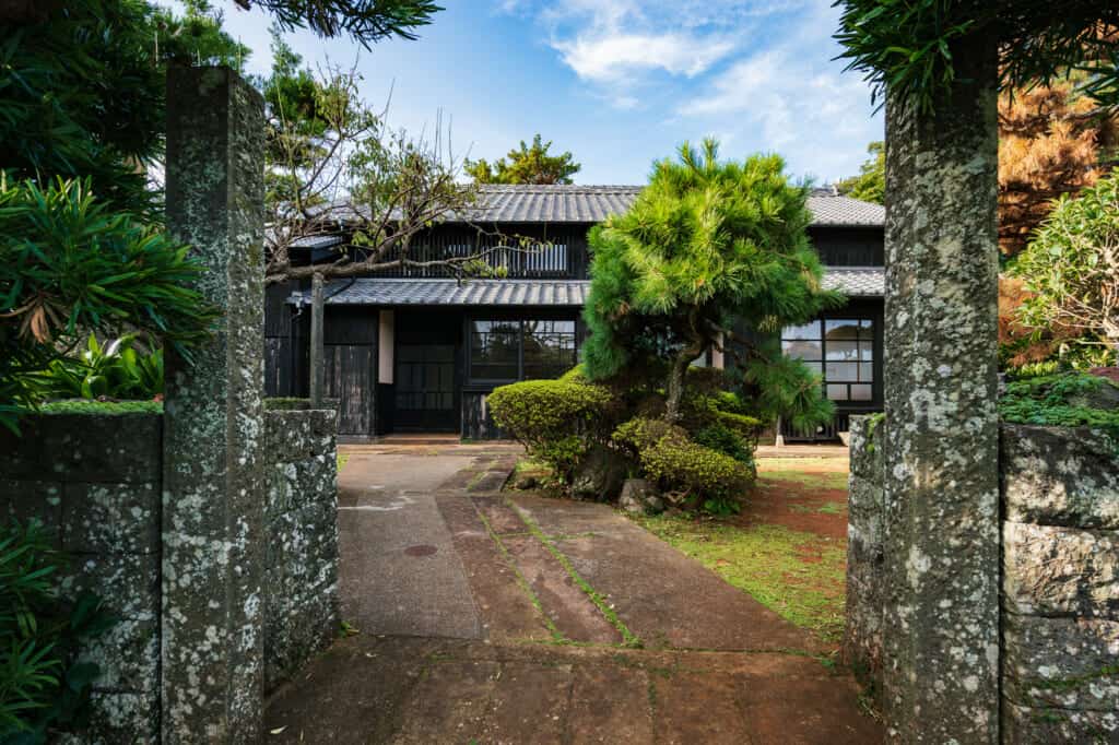 une kominka sur l'île d'Ojika