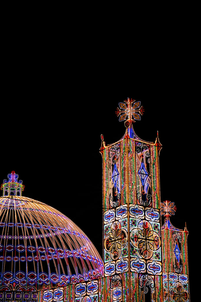 Le dôme multicolore du Kobe Luminarie 2019