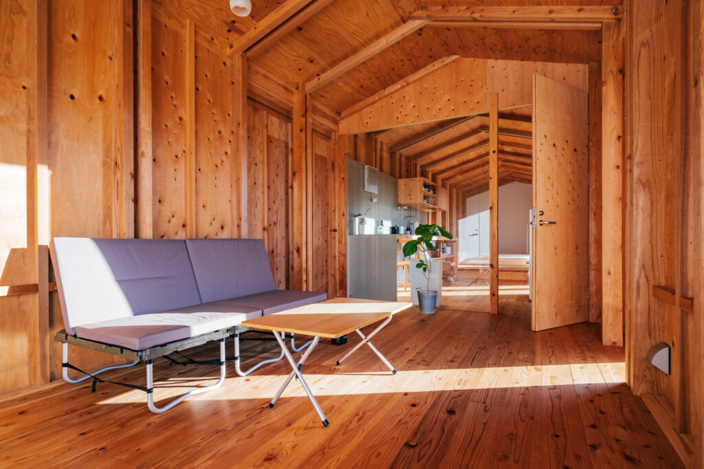 salon d'une suite de kinnagoajiro sur les îles Goto