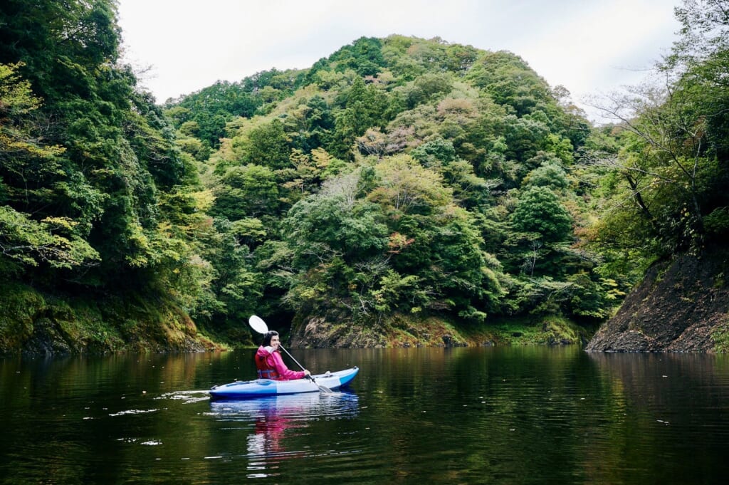 kayak en pleine nature sur la diamond road