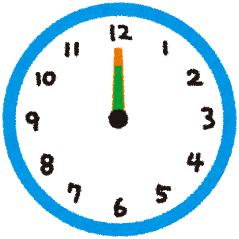 Horloge midi
