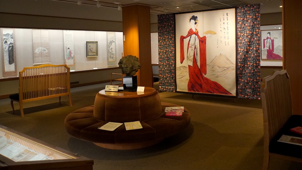 Salle d’exposition du musée 