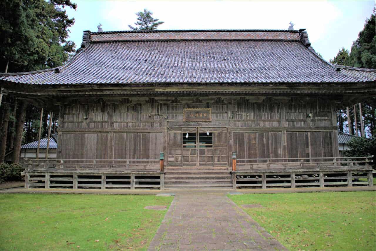 un sanctuaire de l'île de Sado
