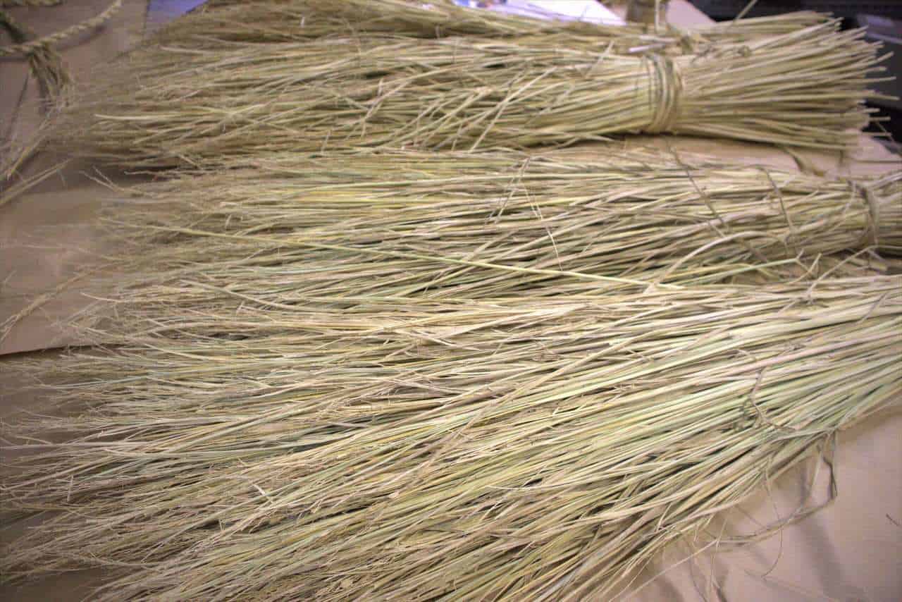 Botte de paille de riz