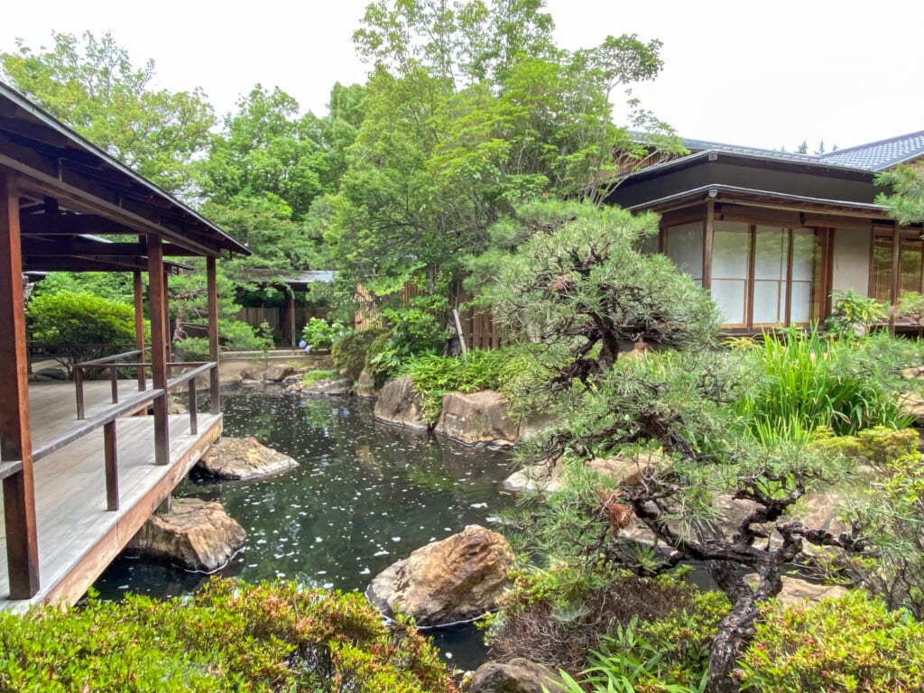 Yumura onsen et ses magnifiques jardins