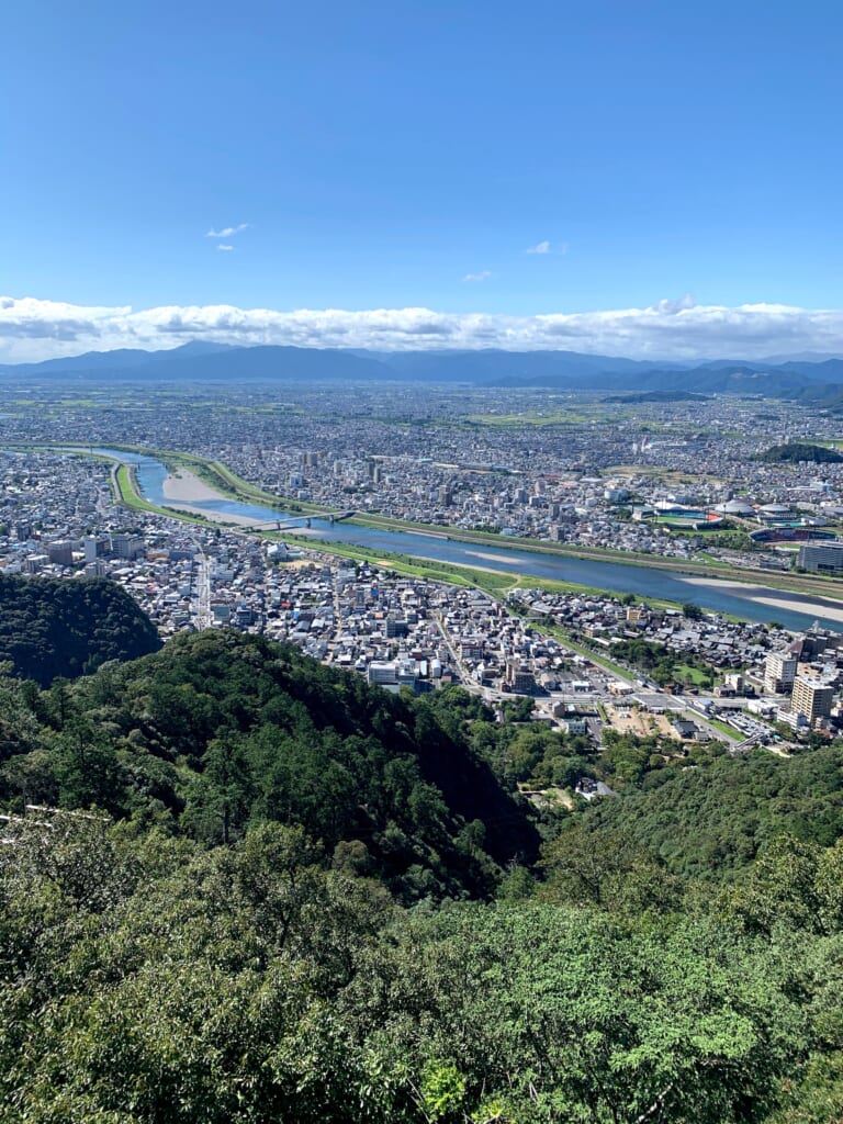 Vue depuis le château de Gifu
