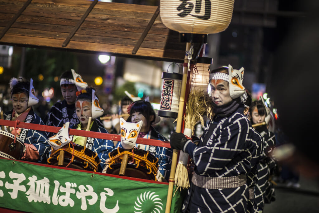 Renards joueurs de tambour