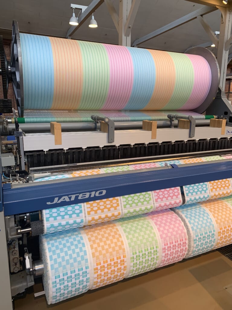 Musée commémoratif Toyota, machine textile