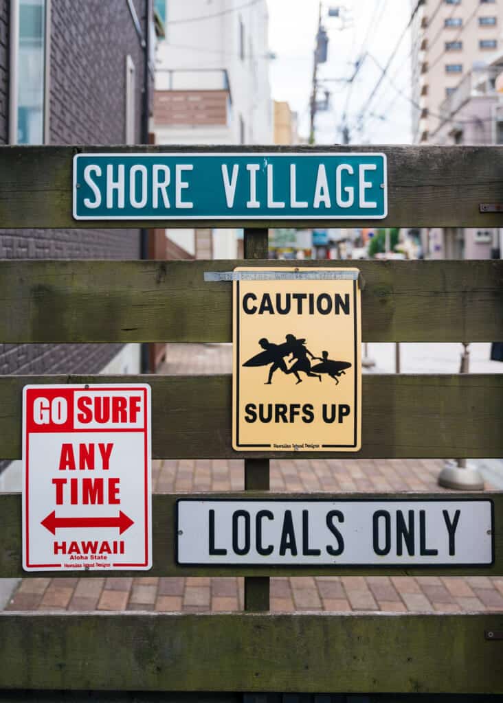 L'atmosphère d'Enoshima rappelle cette de Hawaï