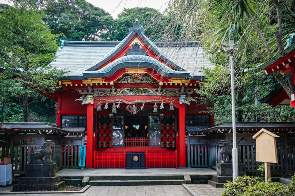 Le sanctuaire de Nakatsumiya