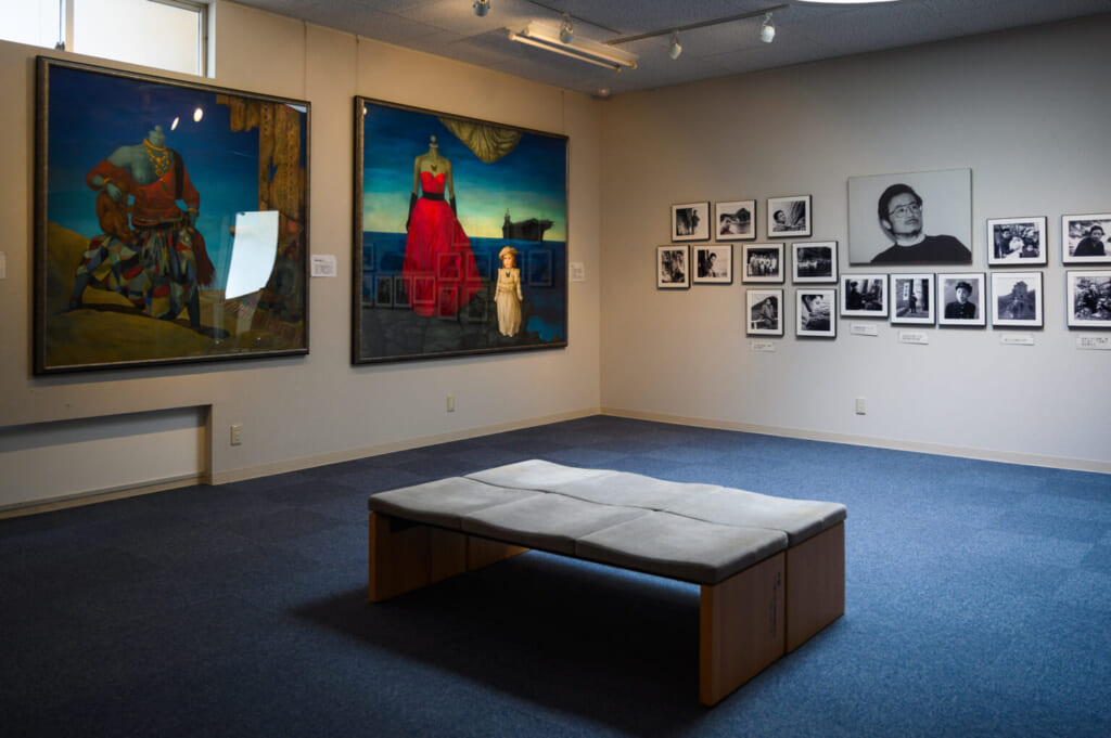 Intérieur musée Kasamatsu Hirotomo à Naru