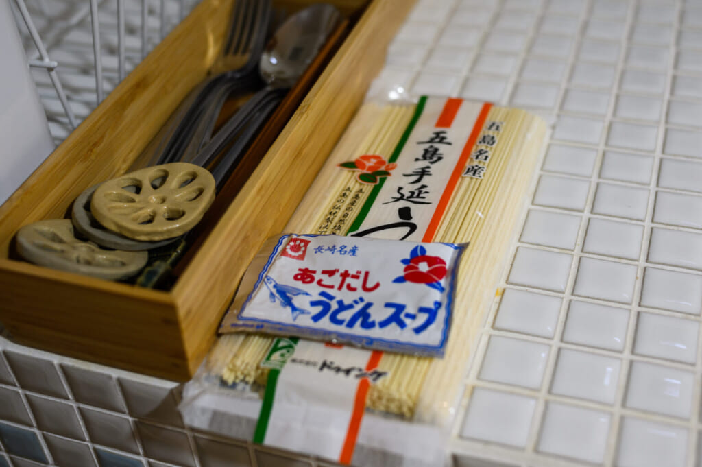 Paquet de nouilles udon des îles Goto