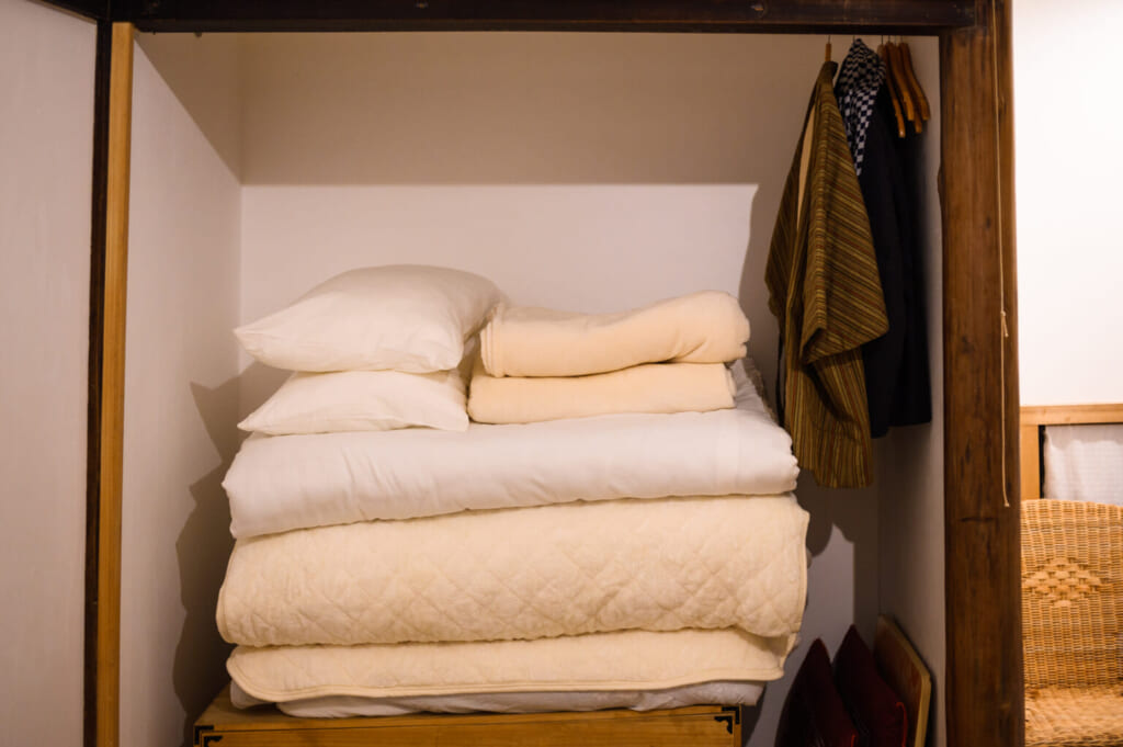 Futon moelleux à Oteragoto