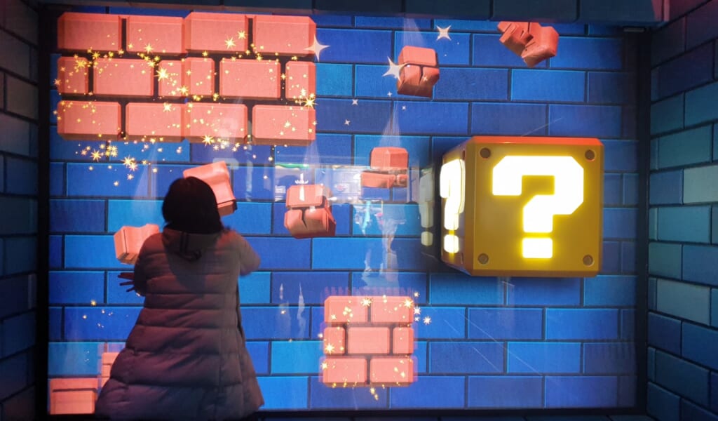 Enigmes au Super Nintendo World