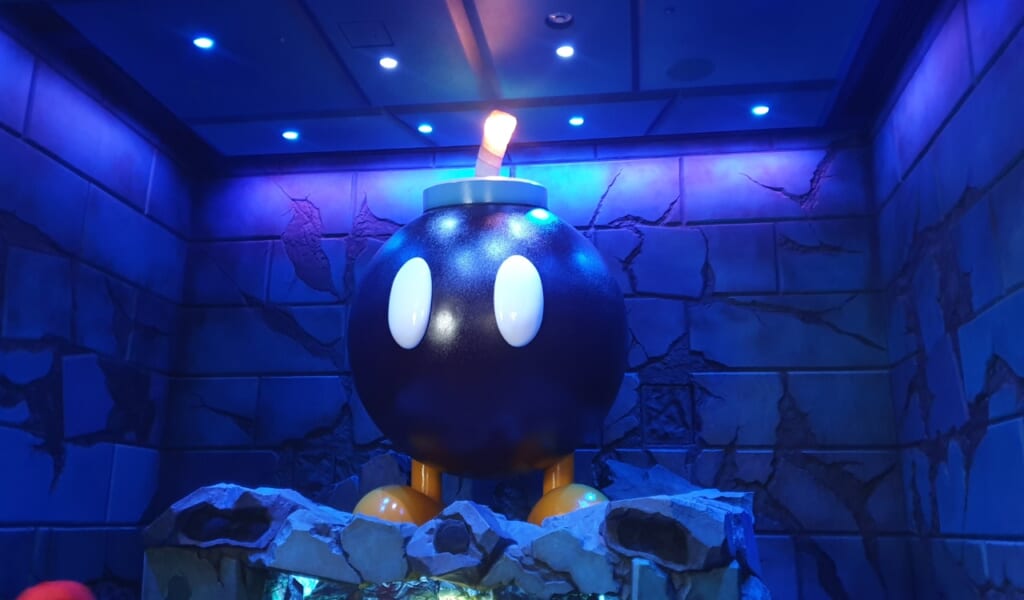 Bombes Bo-Bomb au Super Nintendo World