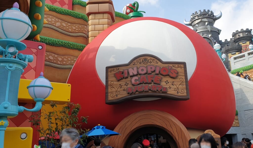 Kinopio's cafe à Super Nintendo World