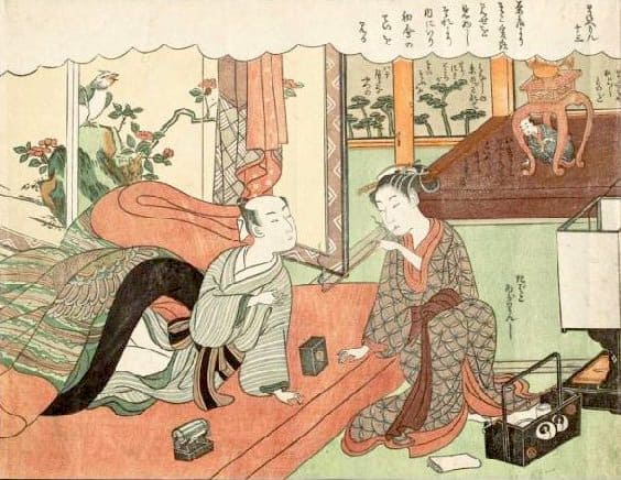 On peut avoir une idée du statut social en comptant le nombre de couches de tatami du foyer