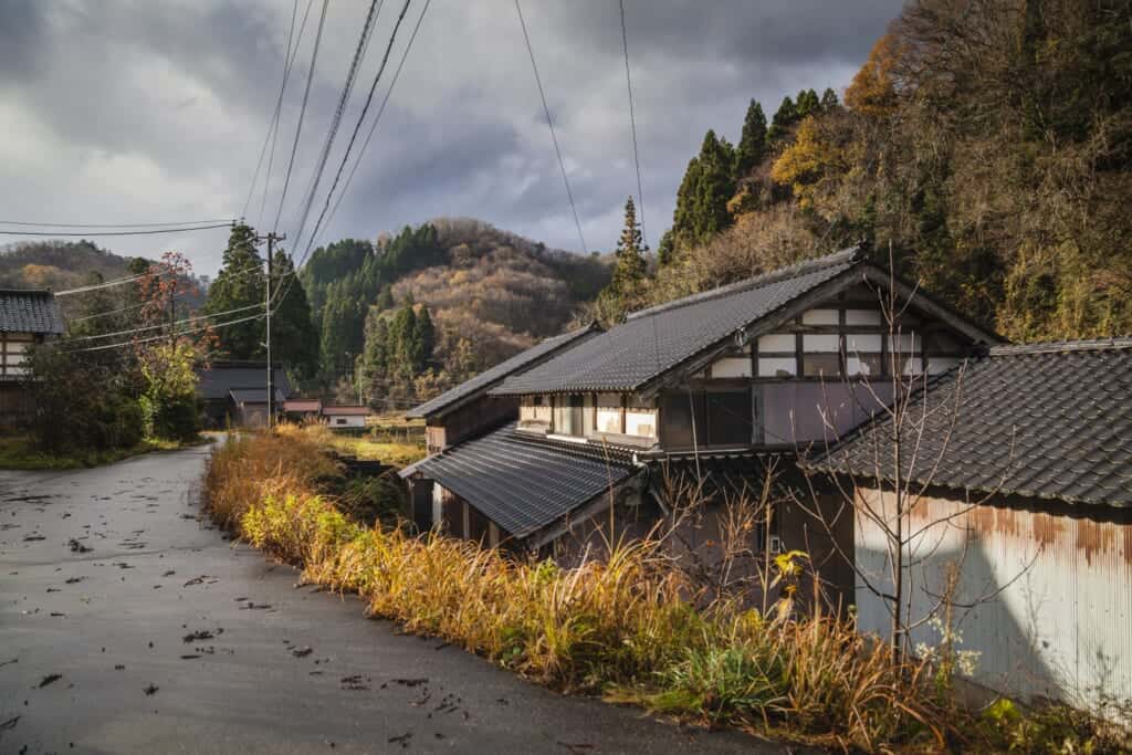 Le village de noto, au Japon