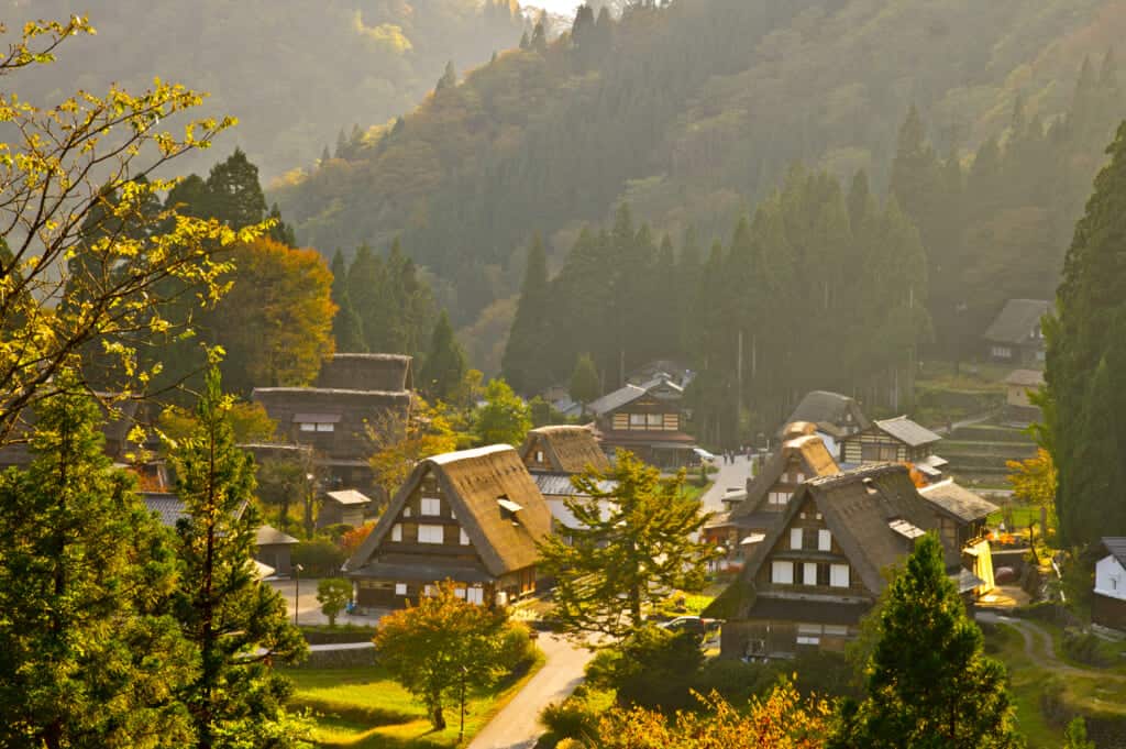 Le village traditionnel de Gokayama