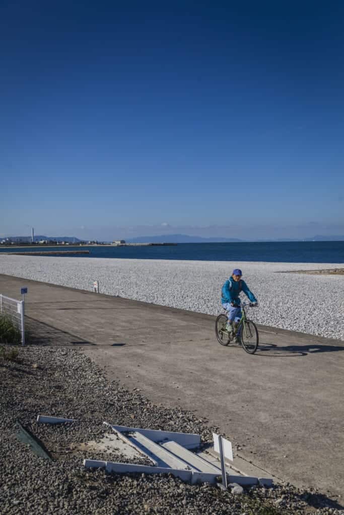 La plage du long parc sennan