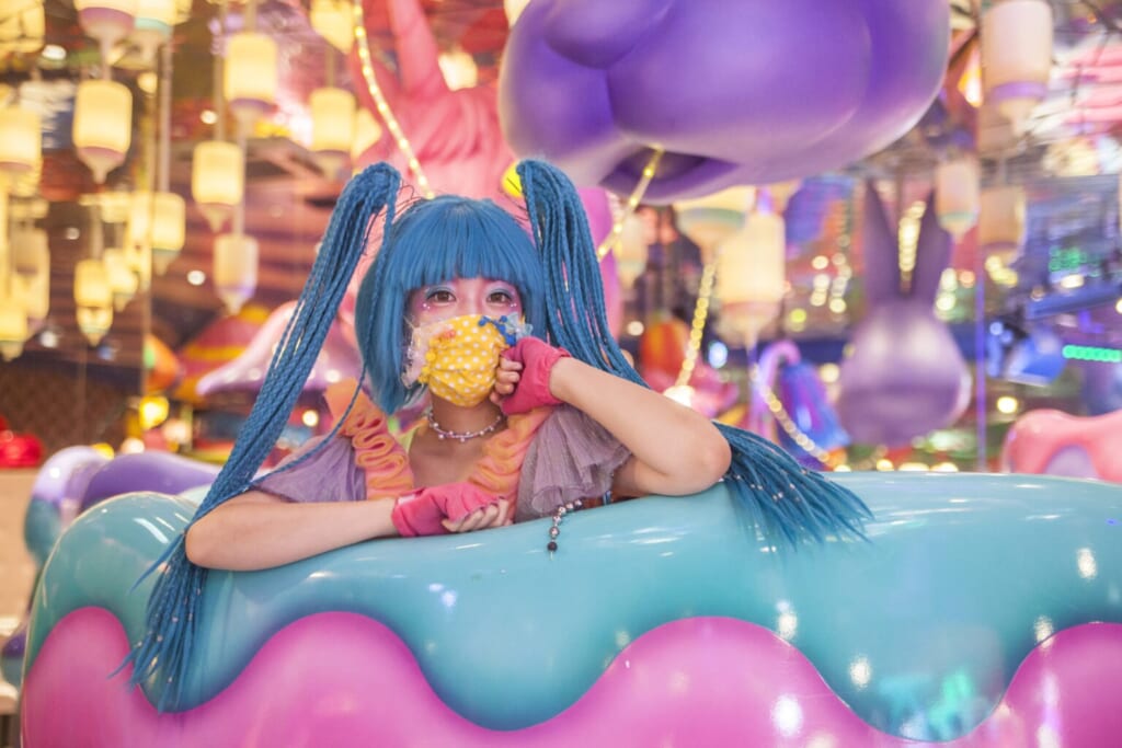 Une "Monster Girl" du Kawaii Monster Café