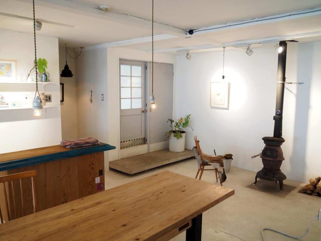 salon commun au premier étage d'Imaiso