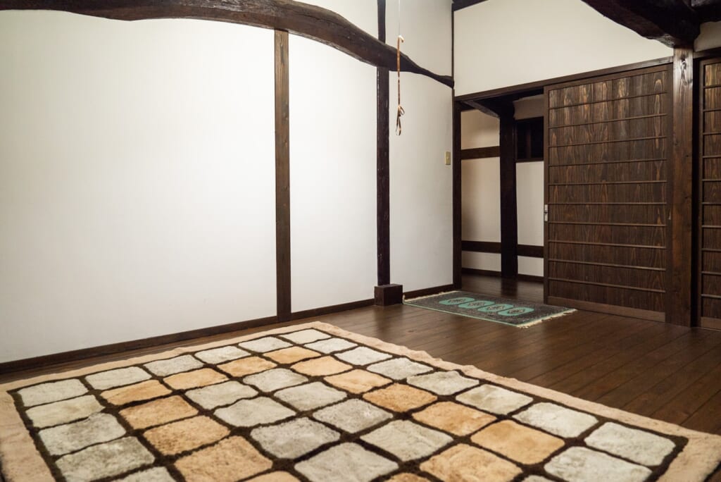 entrée d'une ferme japonaise