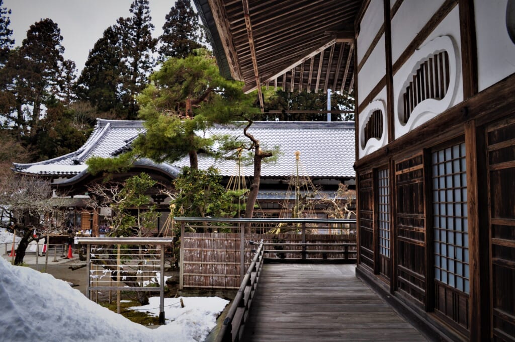 Le Hondô, au cœur du Chûson-ji