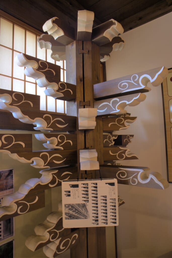 emblèmes des familles de menuisiers japonais de Hida