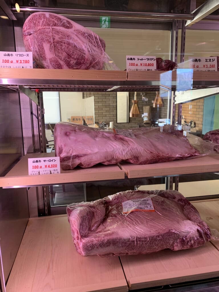 boeuf japonais de hida dans un restaurant de Hida Takayama